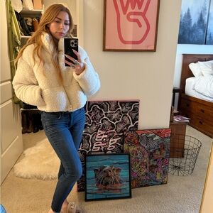 Cozy Cream Sherpa Jacket